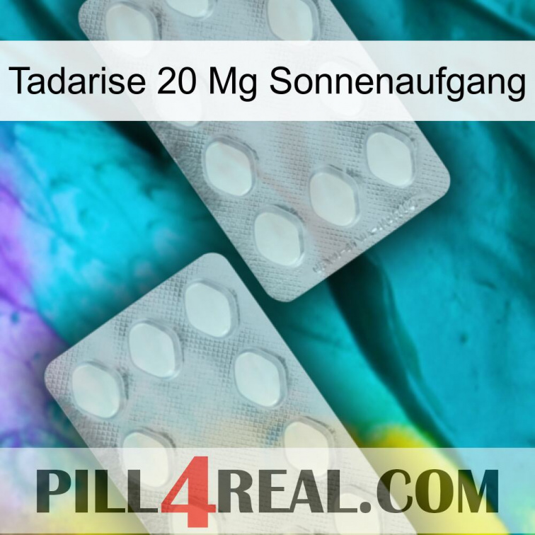 Tadarise 20 Mg Sunrise 17